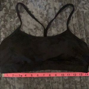 Lululemon Flow Y Bra - Black Camo